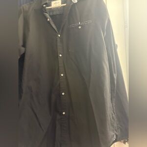 Black Button-Up Shirt
